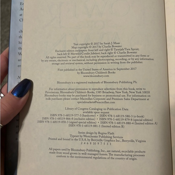 1st Edition Out of Print Tower of Dawn - Picture 6 of 6